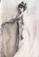 Post Card – Margaret Brown in Her Ball Gown